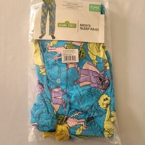 Sesame Street Mens Sleep Pant Size XL NIP